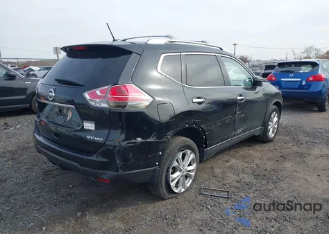 2015 Nissan Rogue Sv from USA, damaged, VIN KNMAT2MV2FP501243